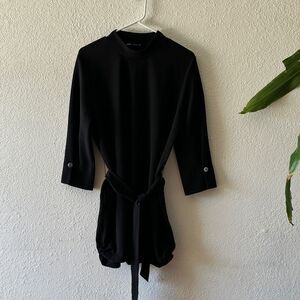 Elegant Zara Black Women's Dress